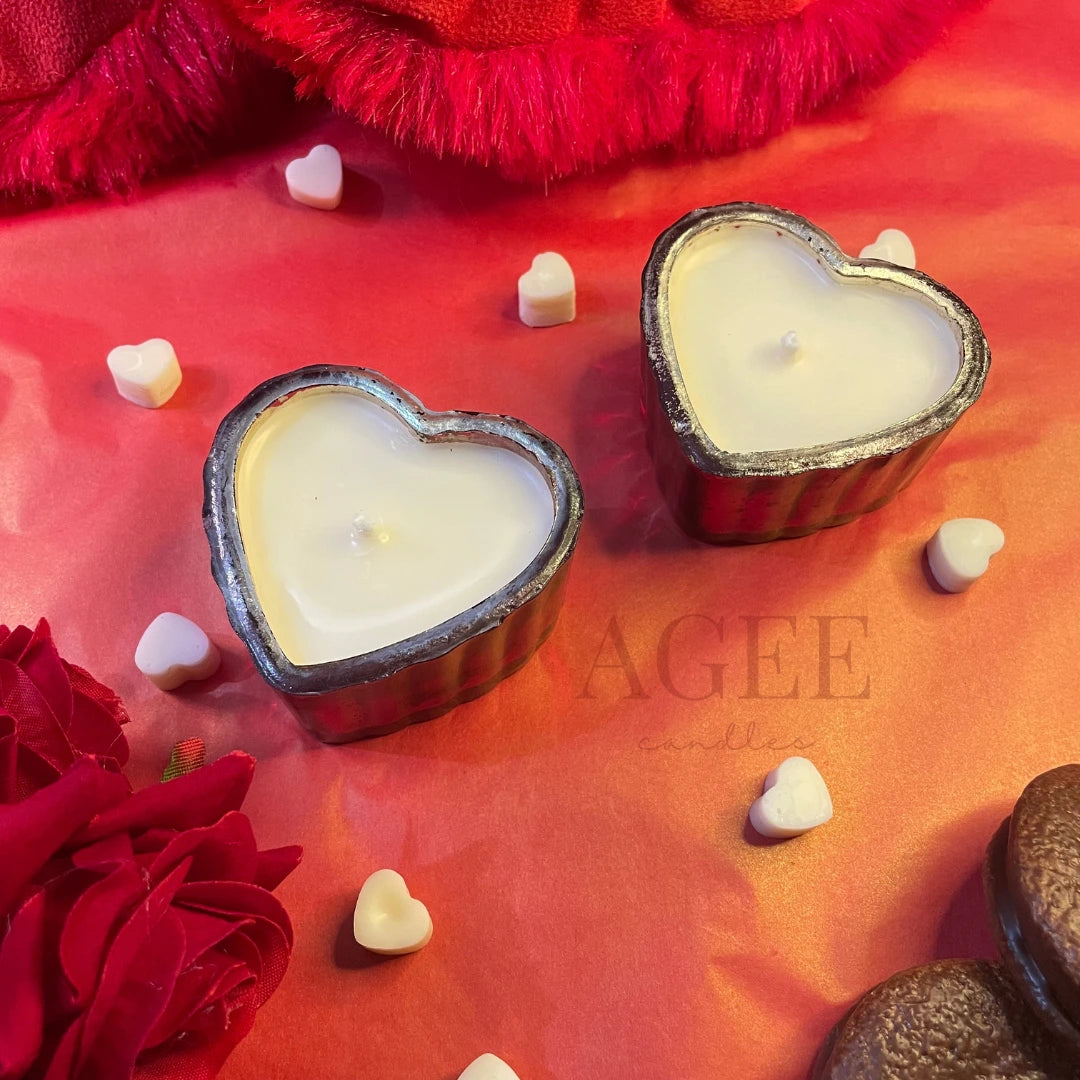 Red Heart Candle - I LOVE YOU❤️ Hidden Message Scented Candle