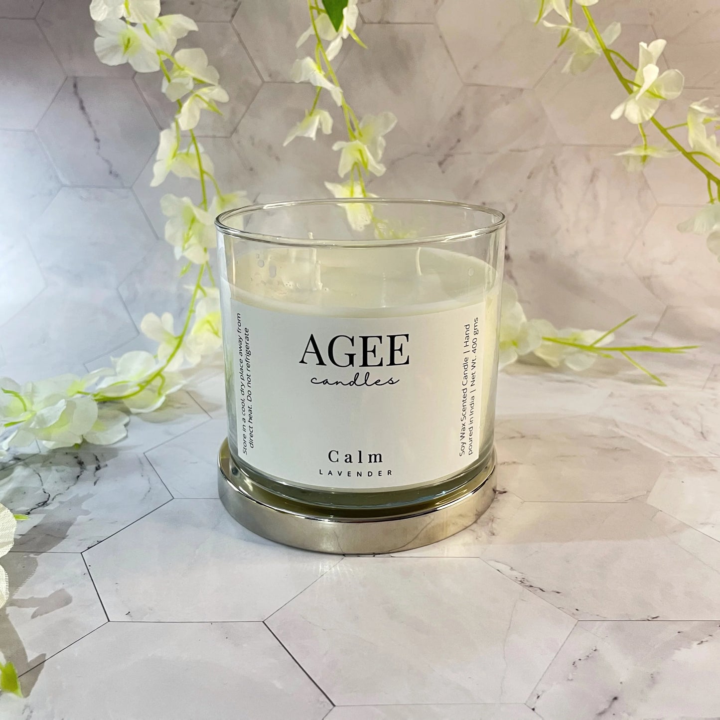 Calm 3-Wick Scented Candle - AGEE Candles