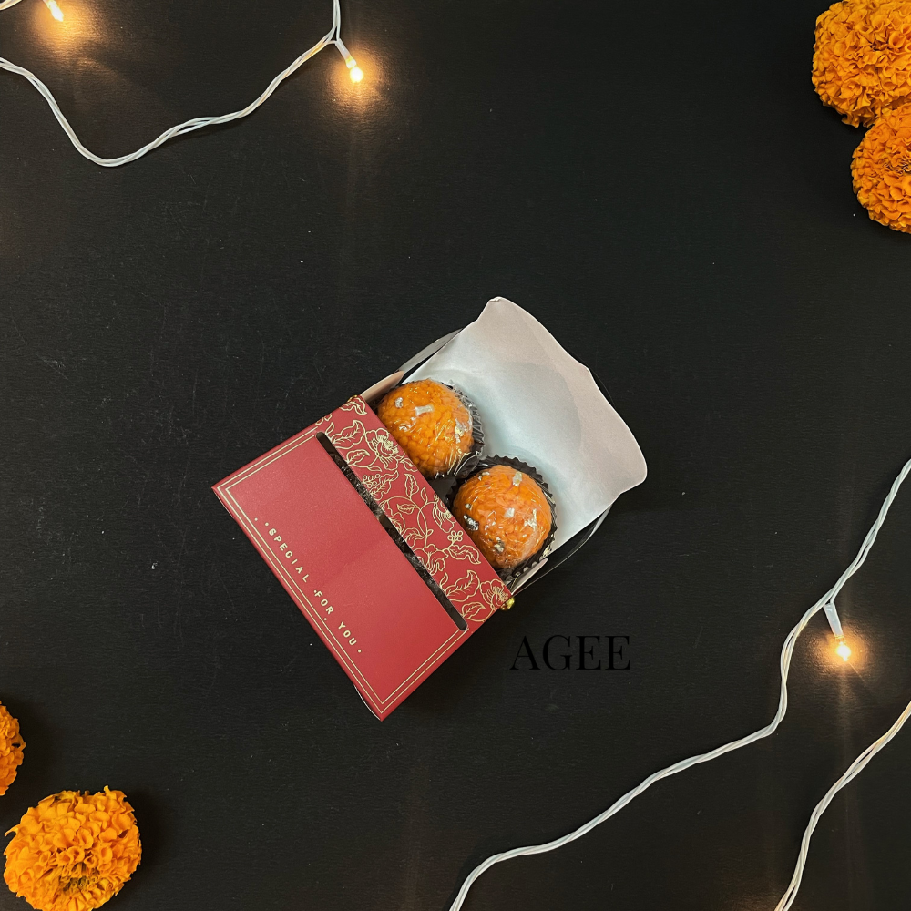Laddu Candles - Scented (Pack of 4)