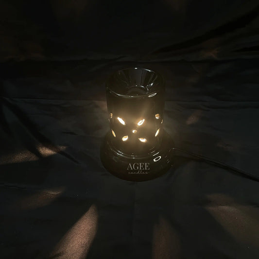 Black Electric Wax Warmer - AGEE Candles