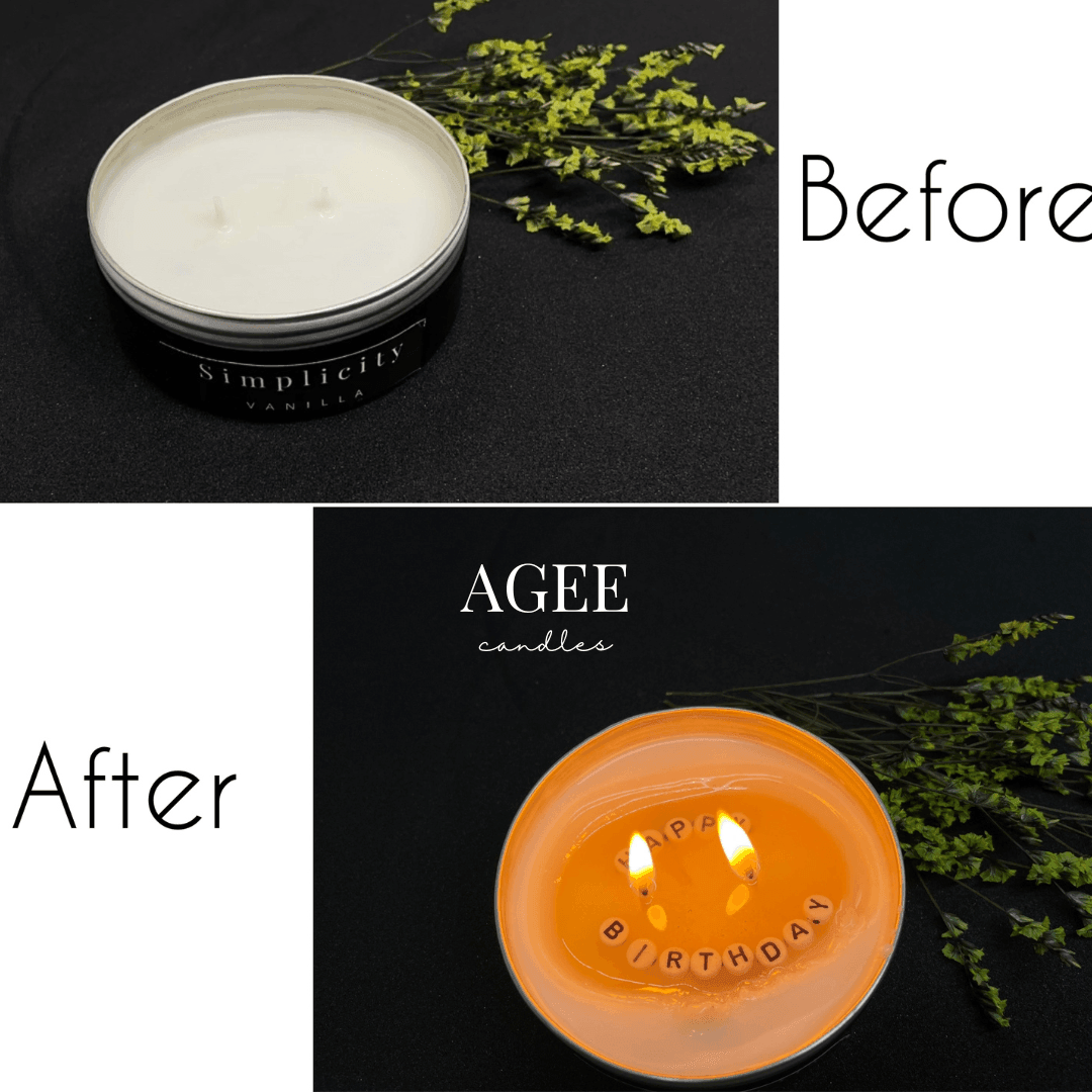 Hidden Message Candles - AGEE Candles