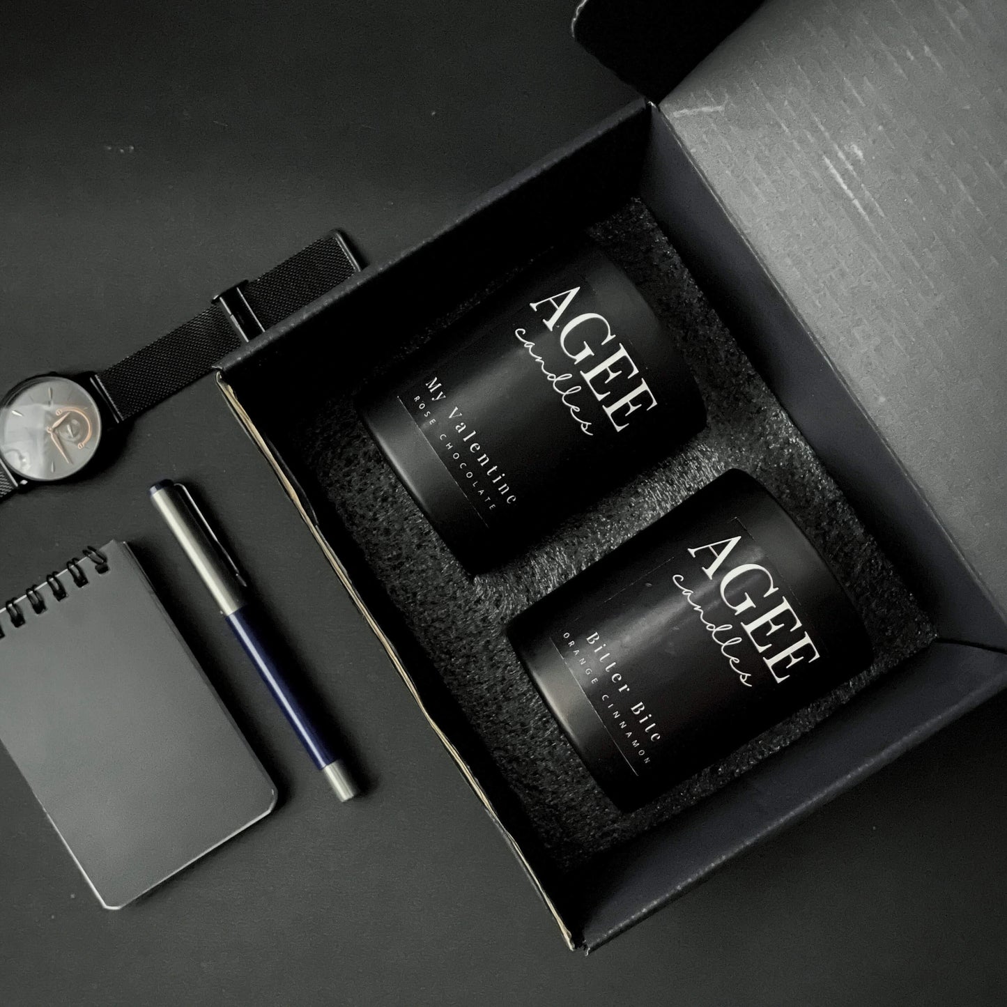 Ukiyo Gift Set - Custom Hidden Message Available - AGEE Candles