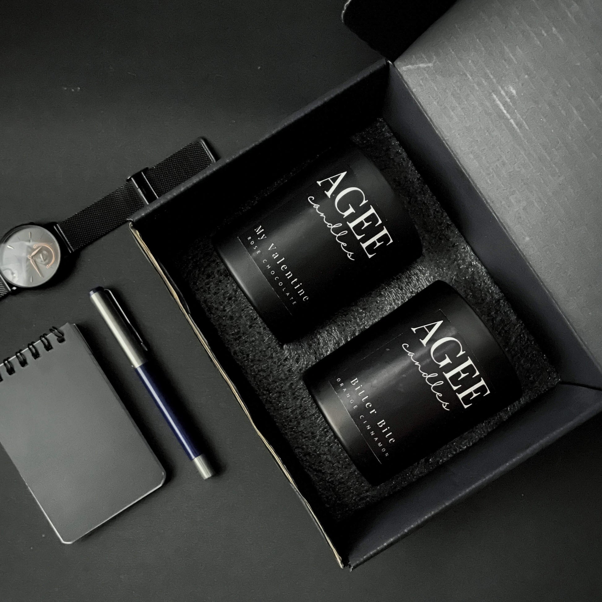 Ukiyo Gift Set - Custom Hidden Message Available - AGEE Candles